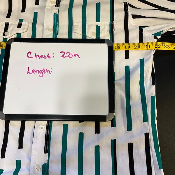 Vintage Wrangler Brushpopper Button Down Cowboy Cut Extra Long Tails Size 16x34 - Picture 6 of 8